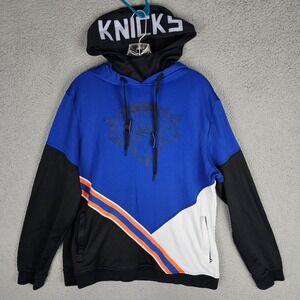 New York Knicks Hoodie Mens‎ L FISLL NBA Basketball Sports Long Sleeve Pullover